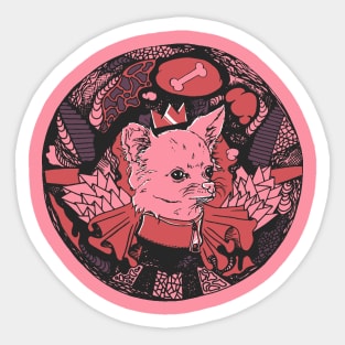 Ambrose Circle of the Chihuahua Sticker